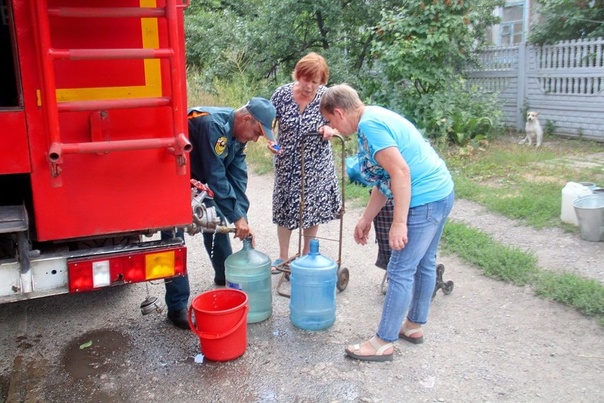 График подвоза воды.
