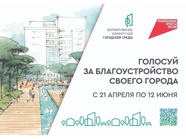 Стартовало всероссийское голосование за территории для благоустройства. Стартовало всероссийское голосование за территории для благоустройства.